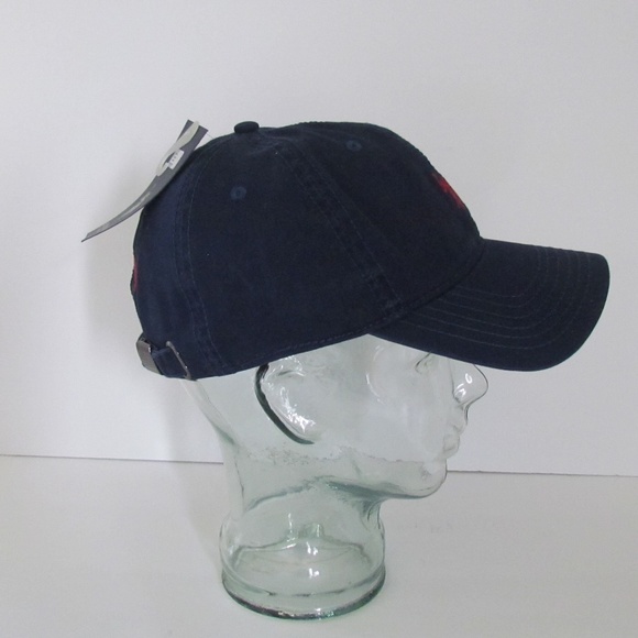 US POLO ASSN. Women's Navy Adjustable Strap Red Logo Baseball Hat - NWT - Picture 3 of 5